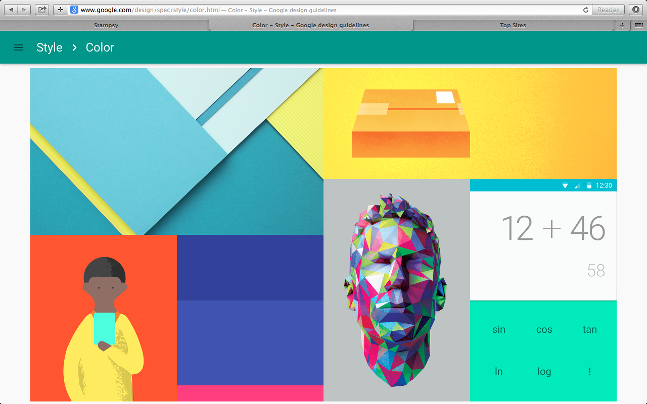 Google material design. Google material design